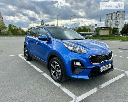 Синій Кіа Sportage, об'ємом двигуна 1.6 л та пробігом 77 тис. км за 22700 $, фото 1 на Automoto.ua