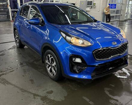 Синий Киа Sportage, объемом двигателя 1.59 л и пробегом 103 тыс. км за 15300 $, фото 5 на Automoto.ua