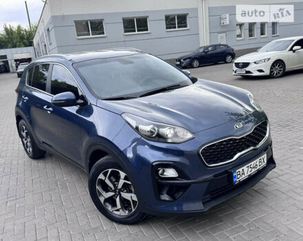 Синий Киа Sportage, объемом двигателя 1.6 л и пробегом 73 тыс. км за 20900 $, фото 2 на Automoto.ua