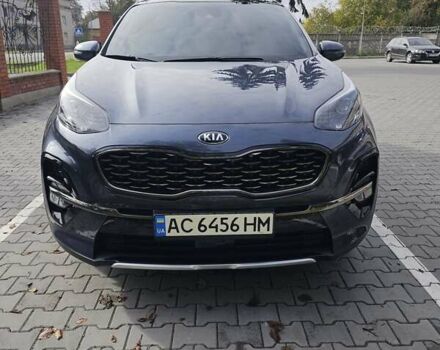 Синий Киа Sportage, объемом двигателя 2 л и пробегом 99 тыс. км за 26300 $, фото 2 на Automoto.ua