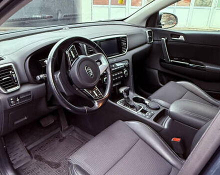 Синий Киа Sportage, объемом двигателя 2 л и пробегом 42 тыс. км за 24999 $, фото 7 на Automoto.ua