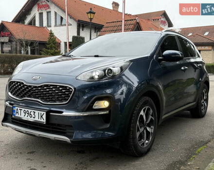 Синій Кіа Sportage, об'ємом двигуна 1.6 л та пробігом 200 тис. км за 18950 $, фото 1 на Automoto.ua