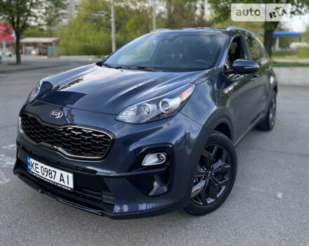 Синий Киа Sportage, объемом двигателя 2.4 л и пробегом 48 тыс. км за 21950 $, фото 6 на Automoto.ua