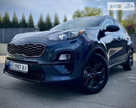 Синий Киа Sportage, объемом двигателя 2.4 л и пробегом 48 тыс. км за 21950 $, фото 2 на Automoto.ua