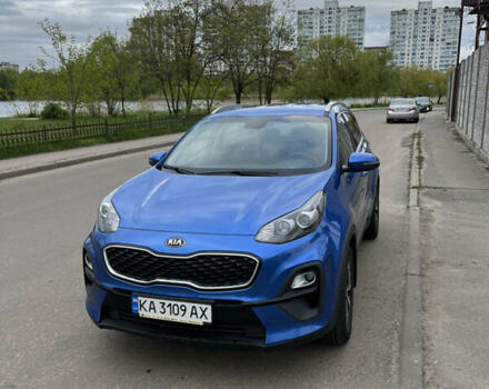 Синий Киа Sportage, объемом двигателя 1.59 л и пробегом 46 тыс. км за 20000 $, фото 1 на Automoto.ua