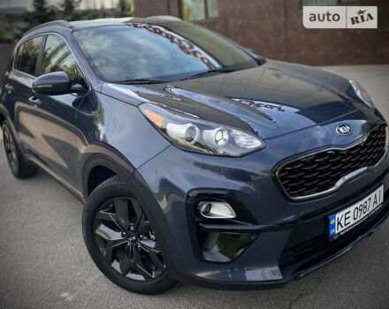 Синий Киа Sportage, объемом двигателя 2.4 л и пробегом 48 тыс. км за 21950 $, фото 5 на Automoto.ua