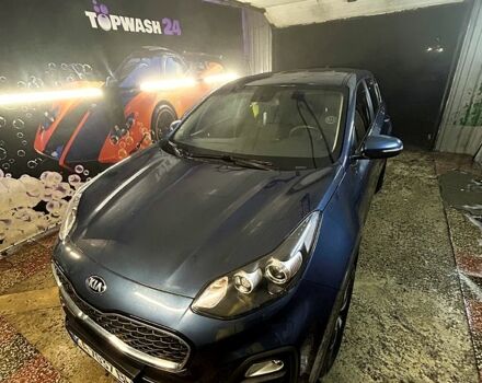 Синий Киа Sportage, объемом двигателя 1.6 л и пробегом 148 тыс. км за 16000 $, фото 2 на Automoto.ua