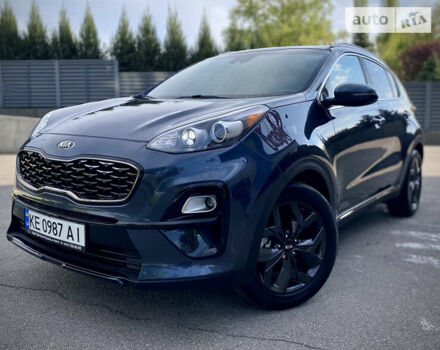 Синий Киа Sportage, объемом двигателя 2.4 л и пробегом 48 тыс. км за 21950 $, фото 8 на Automoto.ua