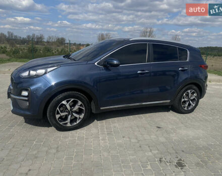 Синий Киа Sportage, объемом двигателя 1.6 л и пробегом 198 тыс. км за 18000 $, фото 1 на Automoto.ua