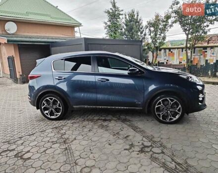 Синий Киа Sportage, объемом двигателя 2 л и пробегом 130 тыс. км за 25900 $, фото 2 на Automoto.ua