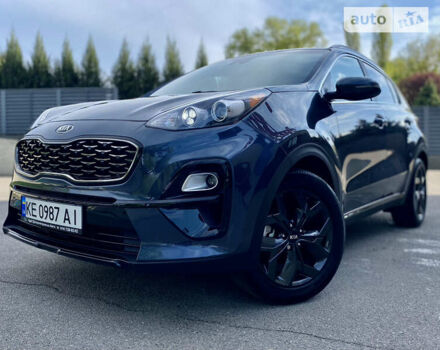 Синий Киа Sportage, объемом двигателя 2.4 л и пробегом 48 тыс. км за 21950 $, фото 3 на Automoto.ua