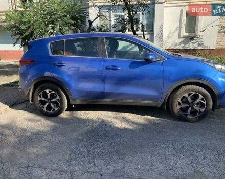 Киа Sportage 2021 в Смеле на Automoto.ua Синий Киа Sportage, объемом двигателя 1.59 л и пробегом 15 тыс. км за 20500 $, фото 1 на Automoto.ua