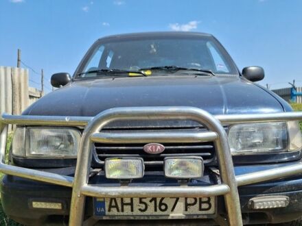 Синій Кіа Sportage, об'ємом двигуна 2 л та пробігом 240 тис. км за 5000 $, фото 1 на Automoto.ua
