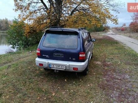 Синий Киа Sportage, объемом двигателя 2 л и пробегом 210 тыс. км за 3300 $, фото 1 на Automoto.ua