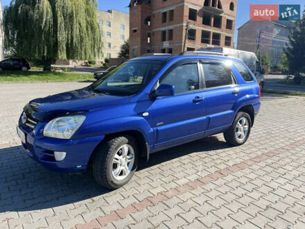 Синій Кіа Sportage, об'ємом двигуна 1.99 л та пробігом 260 тис. км за 7600 $, фото 1 на Automoto.ua