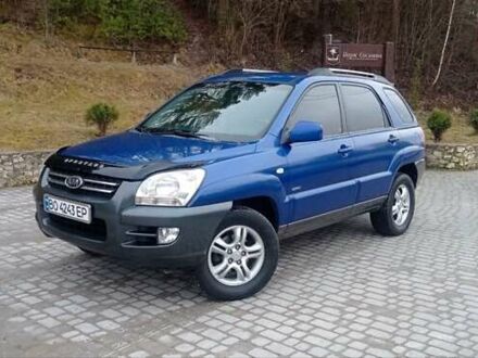 Киа Sportage 2005 в Шумск на Automoto.ua Синий Киа Sportage, объемом двигателя 1.99 л и пробегом 370 тыс. км за 7850 $, фото 1 на Automoto.ua