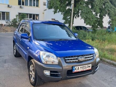 Киа Sportage 2007 в Киеве на Automoto.ua Синий Киа Sportage, объемом двигателя 2 л и пробегом 255 тыс. км за 5499 $, фото 1 на Automoto.ua