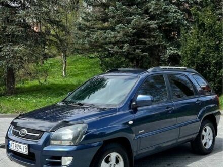 Киа Sportage 2008 в Надворной на Automoto.ua Синий Киа Sportage, объемом двигателя 2.7 л и пробегом 200 тыс. км за 8000 $, фото 1 на Automoto.ua