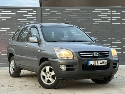 Синій Кіа Sportage, об'ємом двигуна 2 л та пробігом 350 тис. км за 4200 $, фото 1 на Automoto.ua