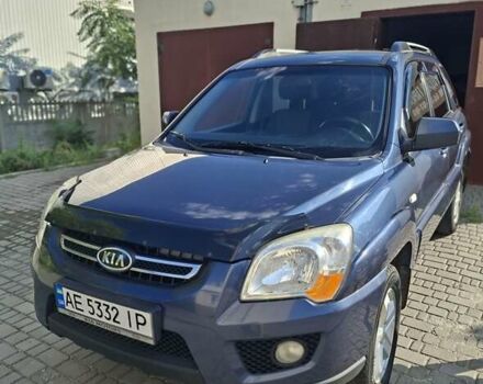 Синий Киа Sportage, объемом двигателя 2 л и пробегом 164 тыс. км за 7300 $, фото 1 на Automoto.ua