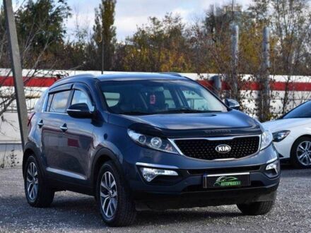 Синий Киа Sportage, объемом двигателя 1.7 л и пробегом 229 тыс. км за 13499 $, фото 1 на Automoto.ua