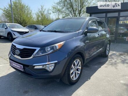 Синий Киа Sportage, объемом двигателя 2.36 л и пробегом 156 тыс. км за 12900 $, фото 1 на Automoto.ua