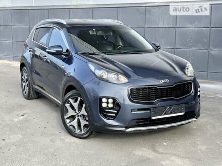 Синій Кіа Sportage, об'ємом двигуна 2 л та пробігом 146 тис. км за 19200 $, фото 1 на Automoto.ua