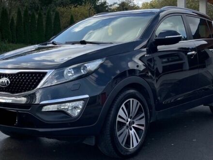 Синий Киа Sportage, объемом двигателя 2.4 л и пробегом 120 тыс. км за 8500 $, фото 1 на Automoto.ua