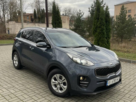 Синий Киа Sportage, объемом двигателя 1.69 л и пробегом 133 тыс. км за 17900 $, фото 1 на Automoto.ua