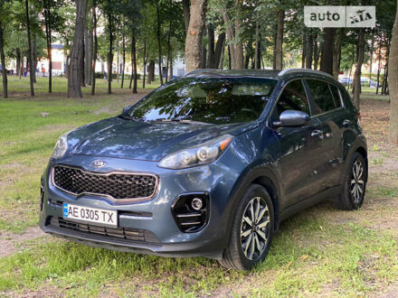 Синий Киа Sportage, объемом двигателя 2.4 л и пробегом 111 тыс. км за 16000 $, фото 1 на Automoto.ua