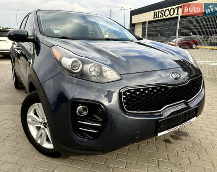 Синий Киа Sportage, объемом двигателя 2.4 л и пробегом 100 тыс. км за 13499 $, фото 1 на Automoto.ua