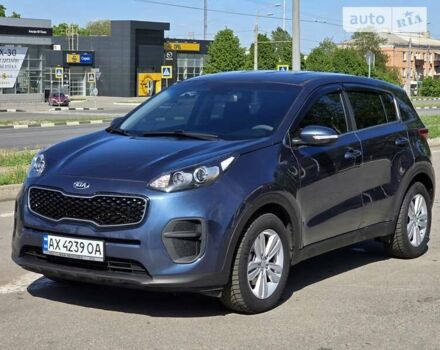 Синий Киа Sportage, объемом двигателя 2.36 л и пробегом 149 тыс. км за 14500 $, фото 1 на Automoto.ua