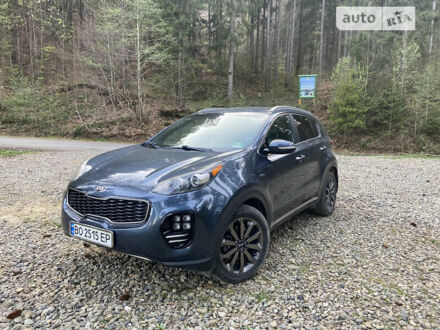 Синий Киа Sportage, объемом двигателя 2.4 л и пробегом 102 тыс. км за 17999 $, фото 1 на Automoto.ua