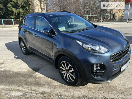 Синій Кіа Sportage, об'ємом двигуна 2.4 л та пробігом 79 тис. км за 23500 $, фото 1 на Automoto.ua