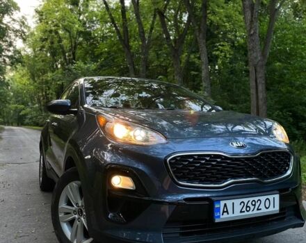 Синий Киа Sportage, объемом двигателя 2.4 л и пробегом 98 тыс. км за 16000 $, фото 1 на Automoto.ua