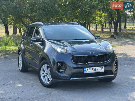 Синий Киа Sportage, объемом двигателя 2 л и пробегом 150 тыс. км за 17000 $, фото 1 на Automoto.ua