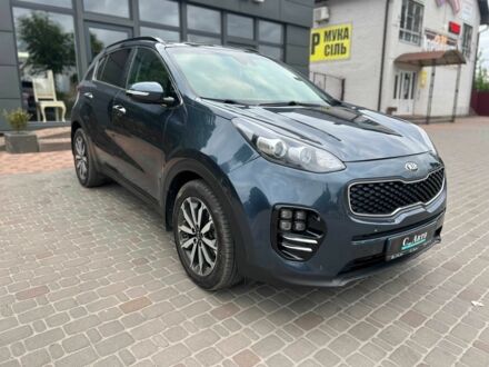 Синій Кіа Sportage, об'ємом двигуна 2.4 л та пробігом 105 тис. км за 19400 $, фото 1 на Automoto.ua