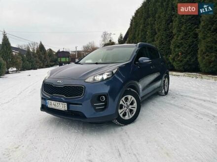 Синий Киа Sportage, объемом двигателя 1.69 л и пробегом 257 тыс. км за 15400 $, фото 1 на Automoto.ua