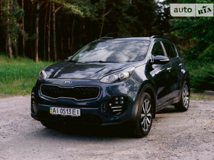 Синій Кіа Sportage, об'ємом двигуна 2.36 л та пробігом 105 тис. км за 19400 $, фото 1 на Automoto.ua