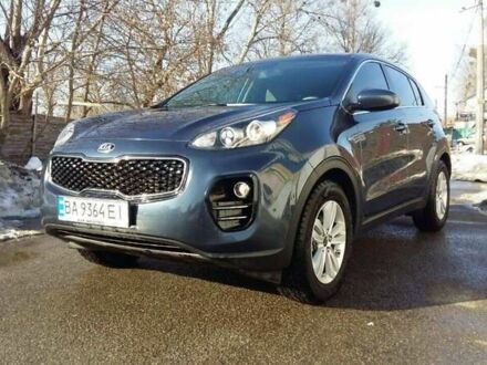 Синий Киа Sportage, объемом двигателя 2.36 л и пробегом 80 тыс. км за 18995 $, фото 1 на Automoto.ua