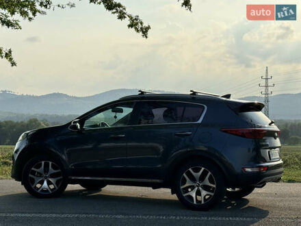 Синий Киа Sportage, объемом двигателя 2 л и пробегом 140 тыс. км за 18900 $, фото 1 на Automoto.ua