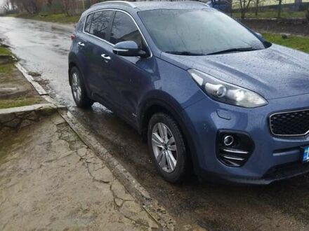 Синий Киа Sportage, объемом двигателя 2 л и пробегом 54 тыс. км за 21000 $, фото 1 на Automoto.ua