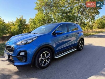 Синий Киа Sportage, объемом двигателя 1.6 л и пробегом 115 тыс. км за 18000 $, фото 1 на Automoto.ua