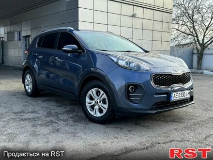 Синій Кіа Sportage, об'ємом двигуна 1.7 л та пробігом 148 тис. км за 17700 $, фото 1 на Automoto.ua