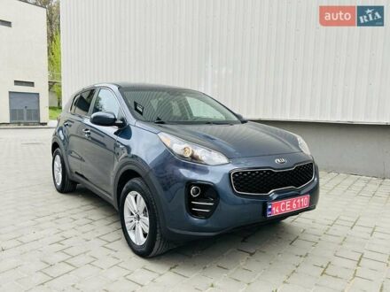 Синий Киа Sportage, объемом двигателя 2.4 л и пробегом 126 тыс. км за 14999 $, фото 1 на Automoto.ua