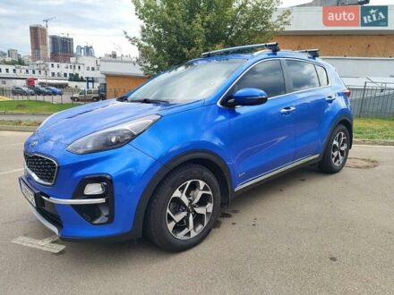 Киа Sportage 2018 в Киеве на Automoto.ua Синий Киа Sportage, объемом двигателя 1.6 л и пробегом 153 тыс. км за 18999 $, фото 1 на Automoto.ua