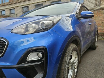 Синий Киа Sportage, объемом двигателя 1.6 л и пробегом 140 тыс. км за 15600 $, фото 1 на Automoto.ua