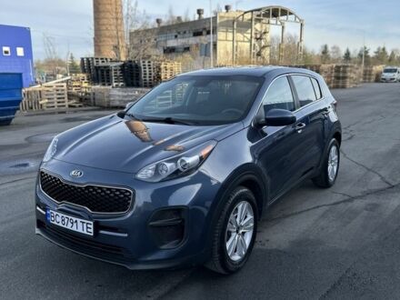 Синий Киа Sportage, объемом двигателя 2.4 л и пробегом 153 тыс. км за 14900 $, фото 1 на Automoto.ua