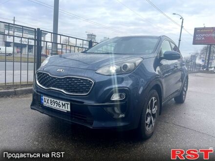 Синий Киа Sportage, объемом двигателя 1.6 л и пробегом 89 тыс. км за 17999 $, фото 1 на Automoto.ua