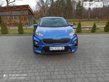 Синий Киа Sportage, объемом двигателя 1.59 л и пробегом 107 тыс. км за 16200 $, фото 1 на Automoto.ua